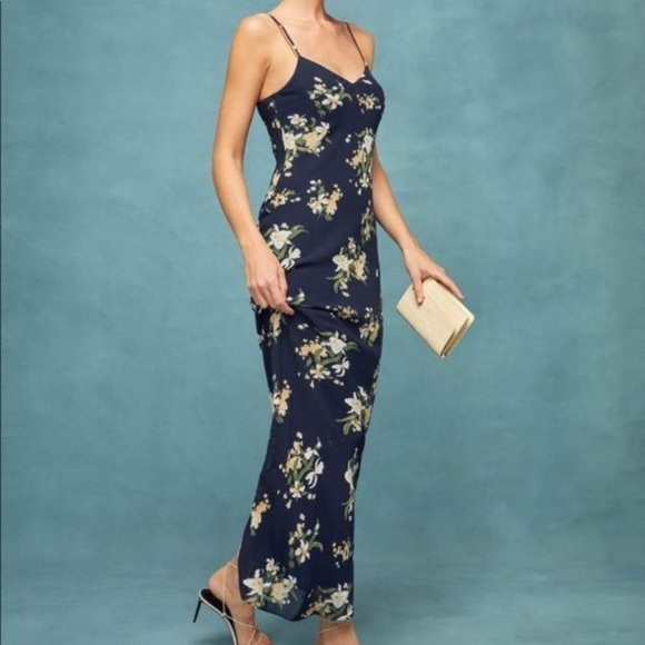 REFORMATION GERMAIN DRESS YOLANDA - Picture 1 of 5